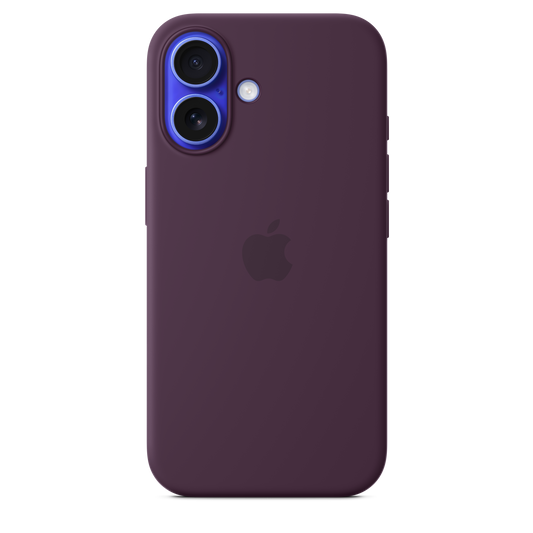 iPhone 16 Silicone Case with MagSafe - Plum - iSTYLE BG