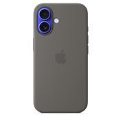 iPhone 16 Silicone Case with MagSafe - Stone Grey - iSTYLE BG