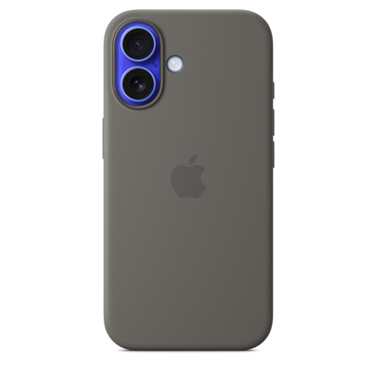 iPhone 16 Silicone Case with MagSafe - Stone Grey - iSTYLE BG