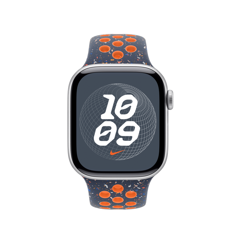 Каишка от Apple - 40 мм Blue Flame Nike Sport Band - M/L - iSTYLE BG