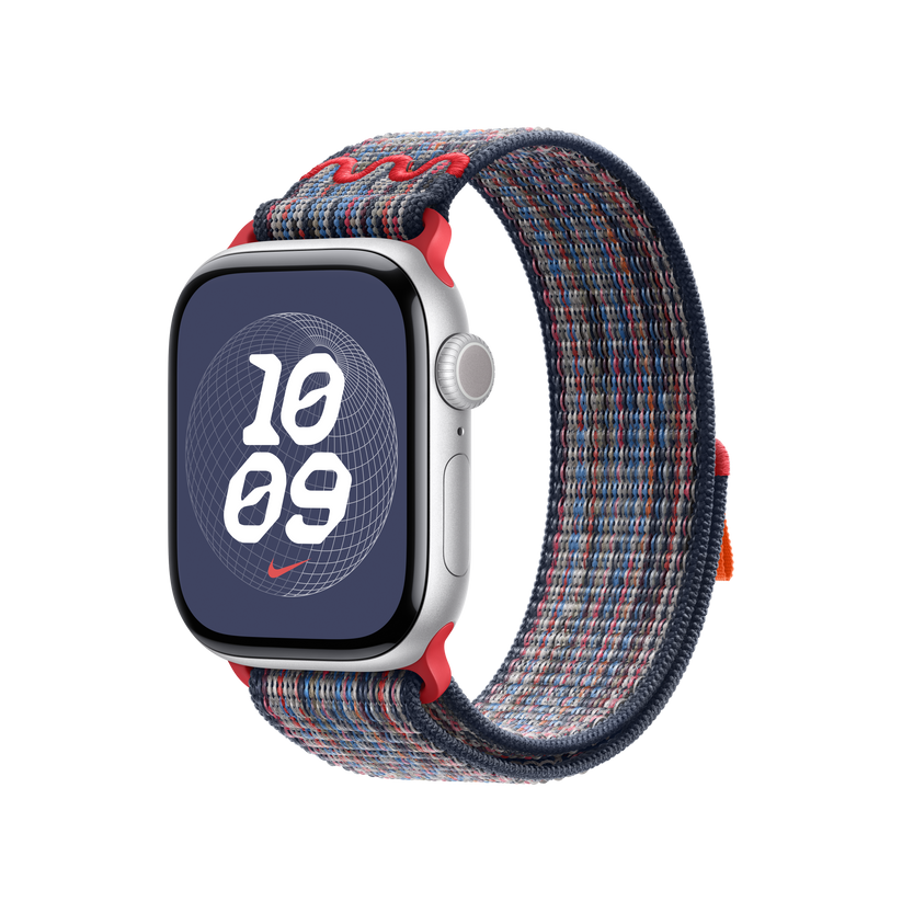 Каишка от Apple - 40 мм Blue/Red Nike Sport Loop - iSTYLE BG