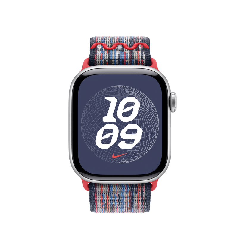 Каишка от Apple - 40 мм Blue/Red Nike Sport Loop - iSTYLE BG