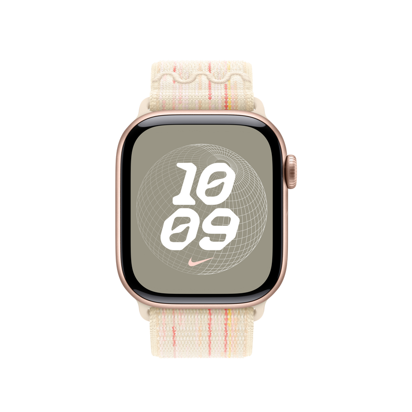 Каишка от Apple - 40 мм Starlight/Pink Nike Sport Loop - iSTYLE BG