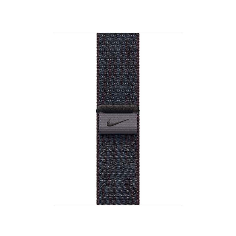 Каишка от Apple - 42 мм Black/Blue Nike Sport Loop - iSTYLE BG