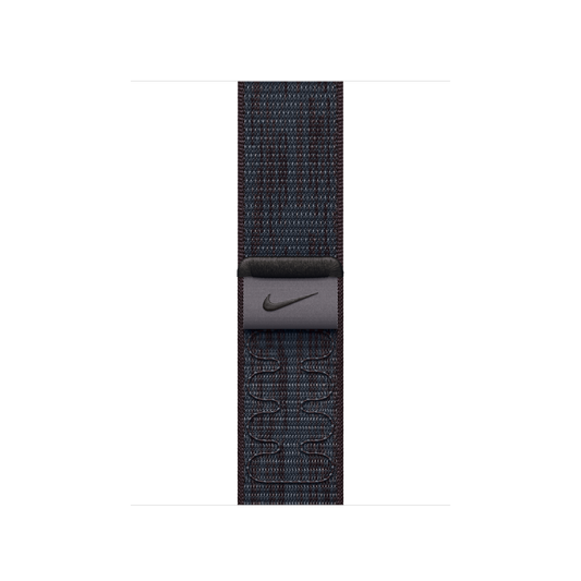 Каишка от Apple - 42 мм Black/Blue Nike Sport Loop - iSTYLE BG