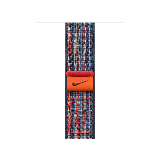 Каишка от Apple - 42 мм Blue/Red Nike Sport Loop - iSTYLE BG