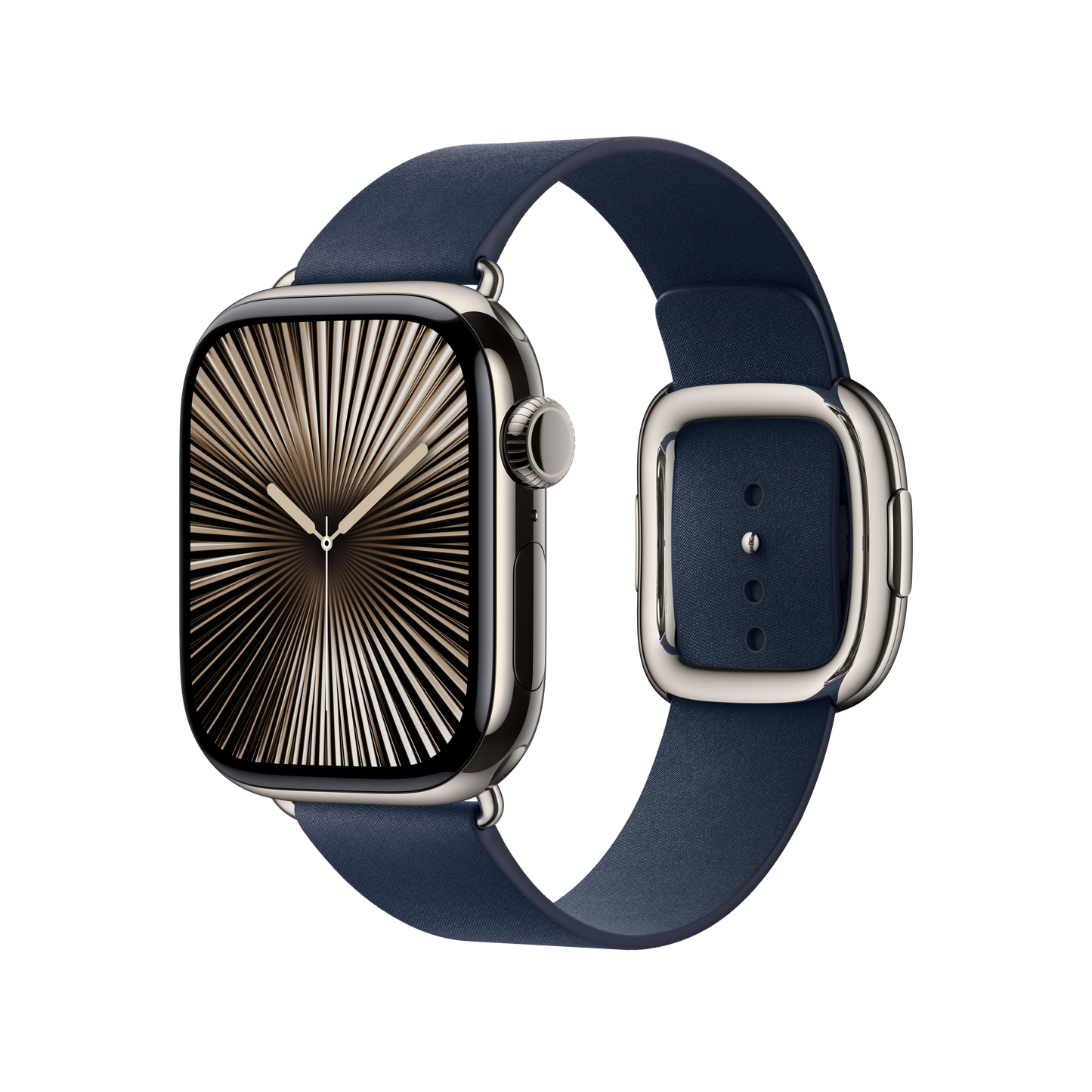 42mm Deep Blue Modern Buckle - Medium - iSTYLE BG