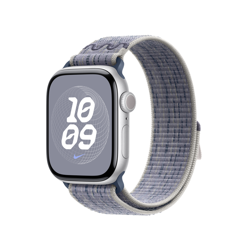 Каишка от Apple - 42 мм Grey/Blue Nike Sport Loop - iSTYLE BG