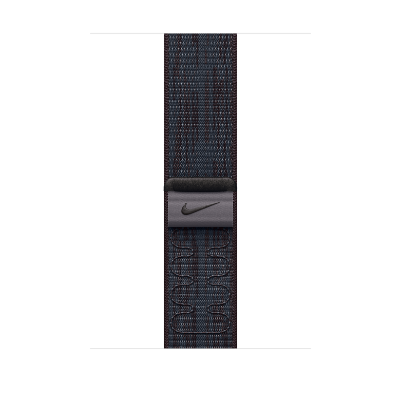 Каишка от Apple - 46 мм Black/Blue Nike Sport Loop - iSTYLE BG