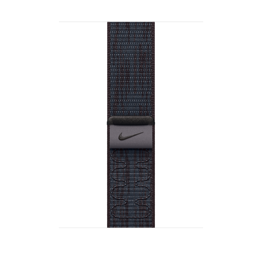 Каишка от Apple - 46 мм Black/Blue Nike Sport Loop - iSTYLE BG