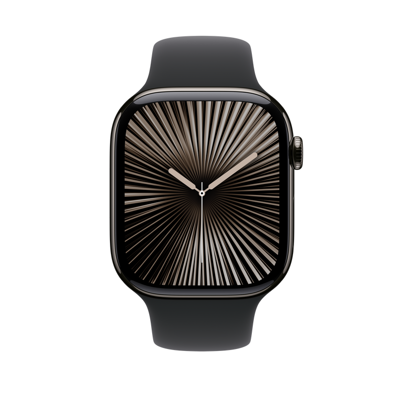 Каишка от Apple - 46 мм Black Sport Band - M/L - iSTYLE BG