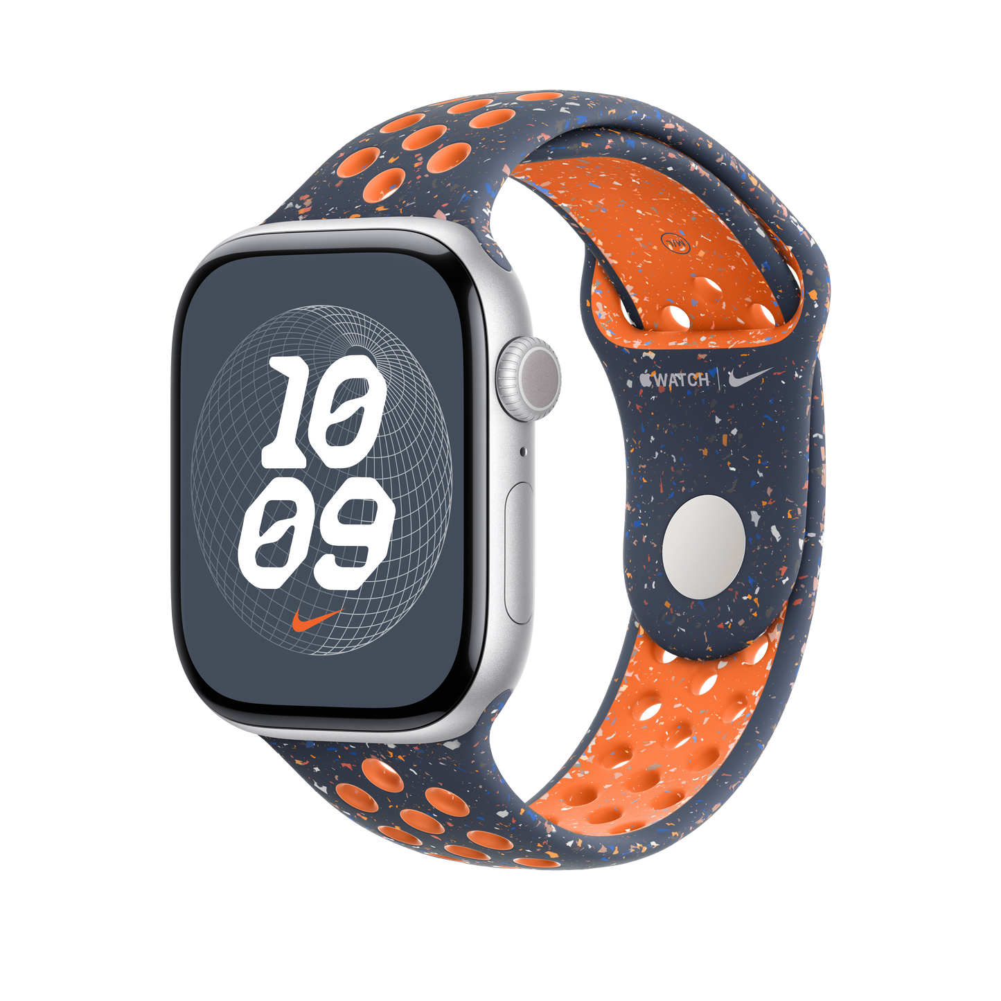 46mm Blue Flame Nike Sport Band - S/M - iSTYLE BG