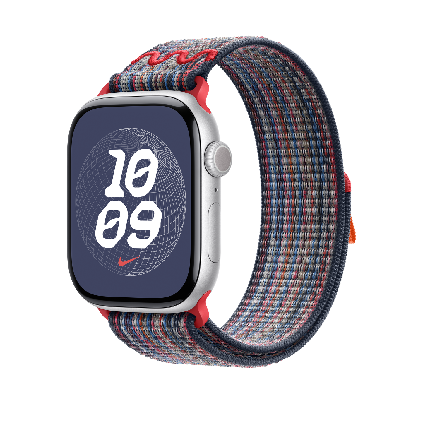 46mm Blue/Red Nike Sport Loop - iSTYLE BG