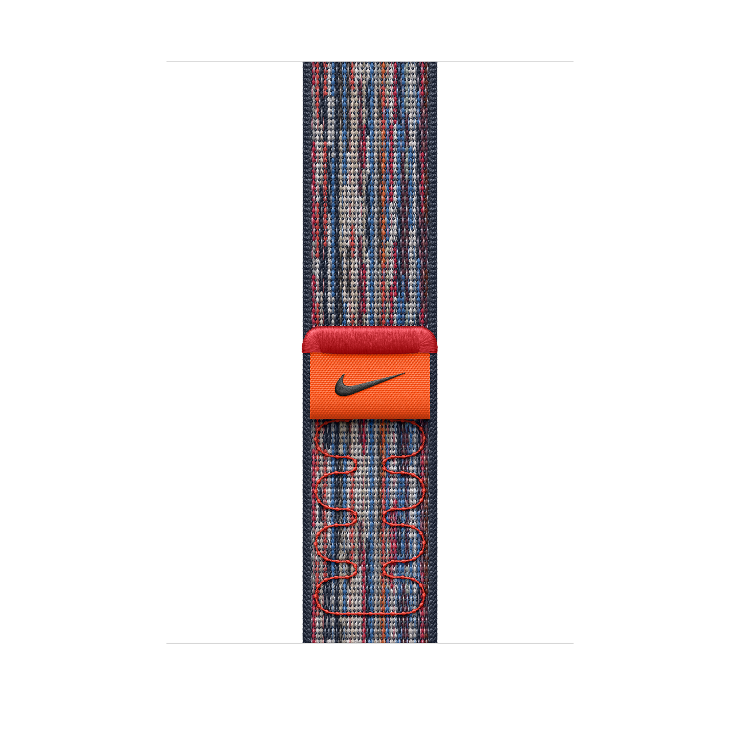 46mm Blue/Red Nike Sport Loop - iSTYLE BG