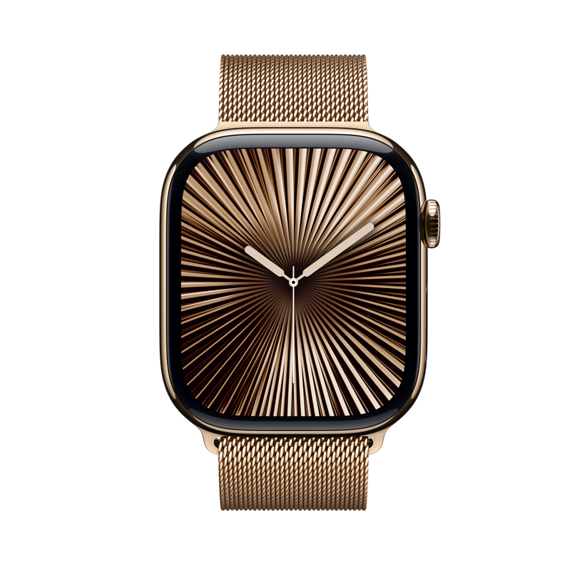 Каишка от Apple - 46 мм Gold Milanese Loop - M/L - iSTYLE BG