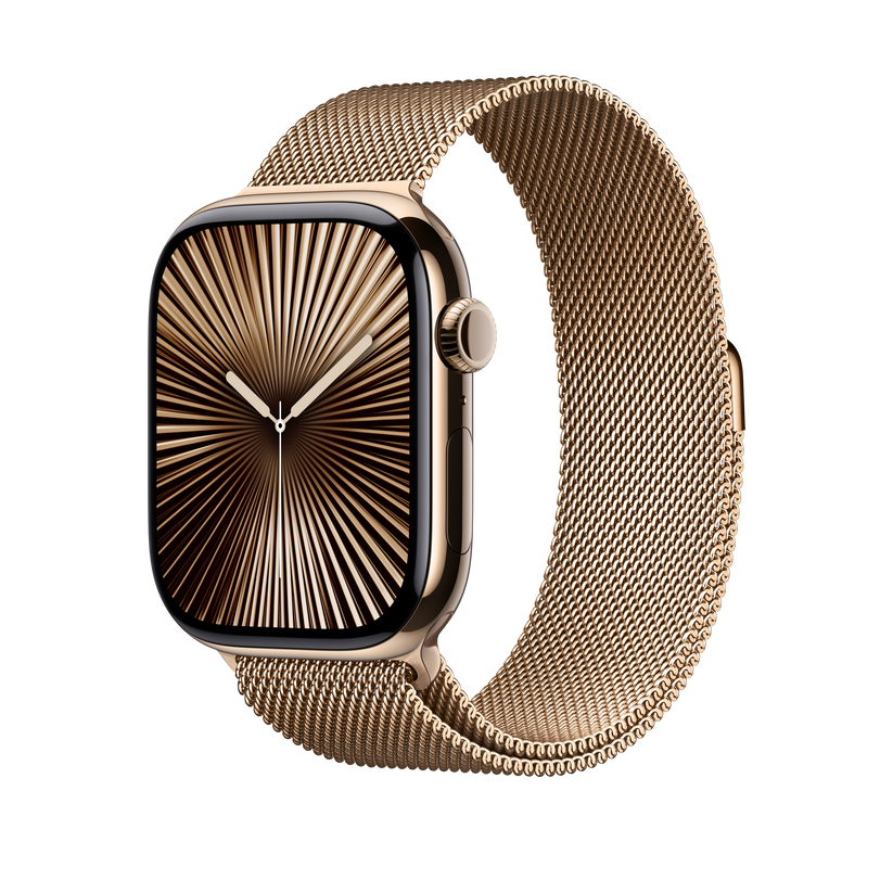 Каишка от Apple - 46 мм Gold Milanese Loop - S/M - iSTYLE BG