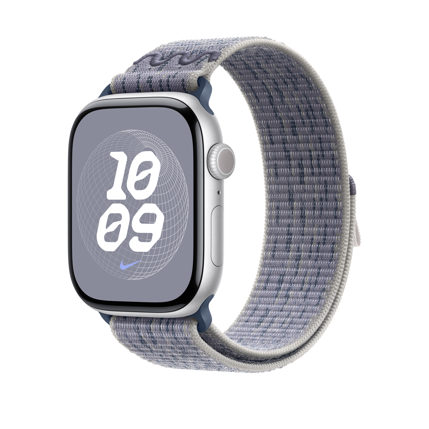 Каишка от Apple - 46 мм Grey/Blue Nike Sport Loop - iSTYLE BG