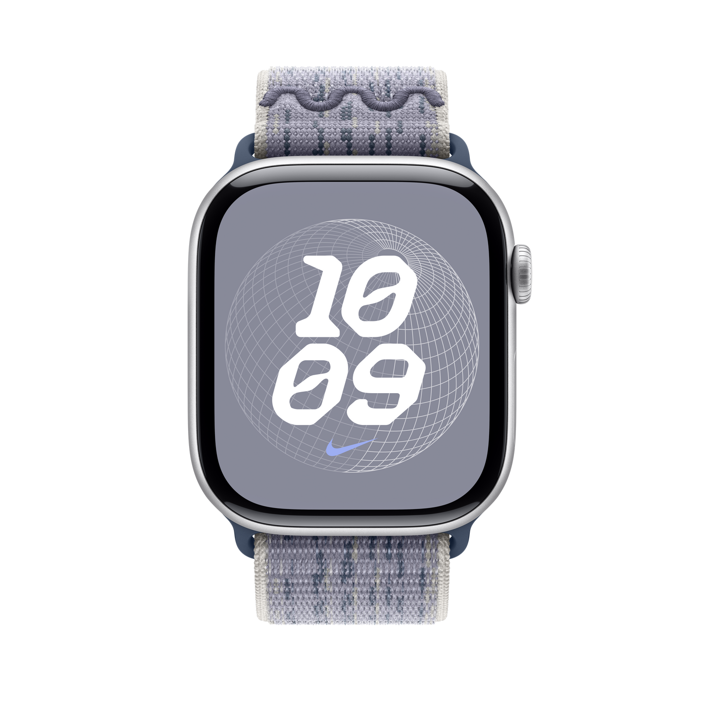 Каишка от Apple - 46 мм Grey/Blue Nike Sport Loop - iSTYLE BG
