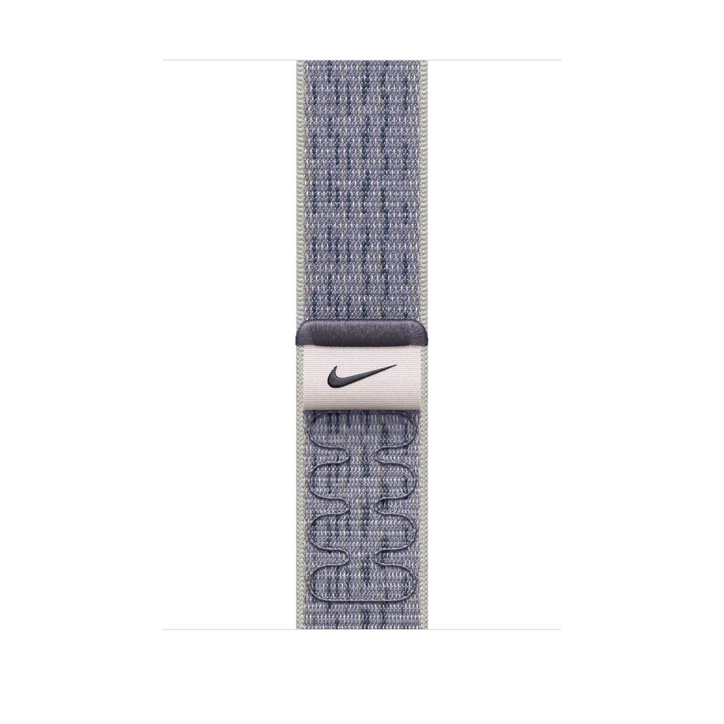 Каишка от Apple - 46 мм Grey/Blue Nike Sport Loop - iSTYLE BG