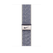 Каишка от Apple - 46 мм Grey/Blue Nike Sport Loop - iSTYLE BG