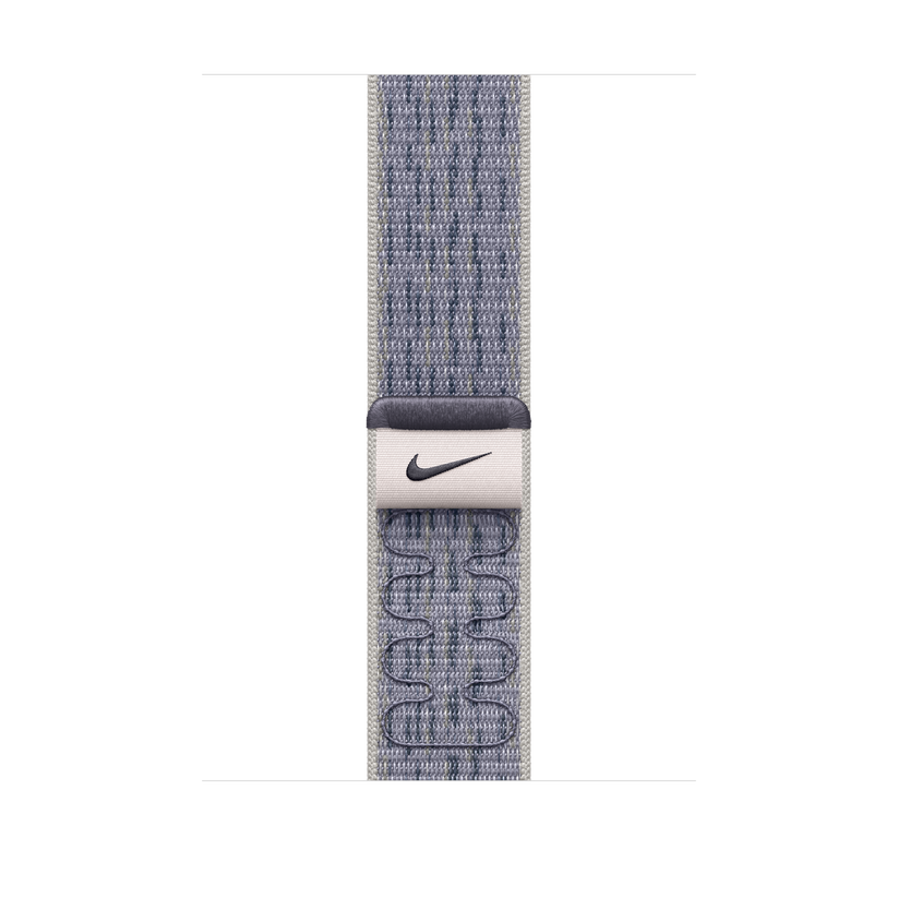 Каишка от Apple - 46 мм Grey/Blue Nike Sport Loop - iSTYLE BG