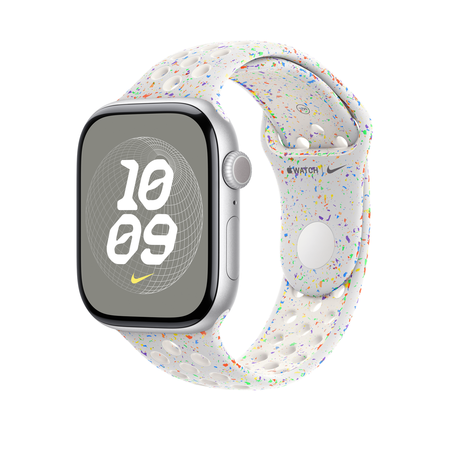 46mm Pure Platinum Nike Sport Band - M/L - iSTYLE BG