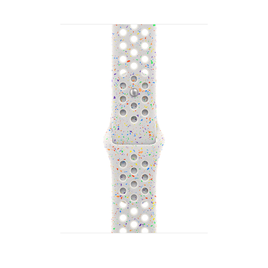 Каишка от Apple - 46 мм Pure Platinum Nike Sport Band - S/M - iSTYLE BG