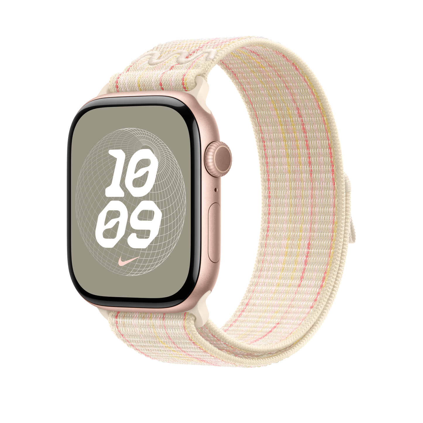 46mm Starlight/Pink Nike Sport Loop - iSTYLE BG