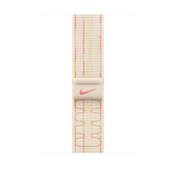 Каишка от Apple - 46 мм Starlight/Pink Nike Sport Loop - iSTYLE BG