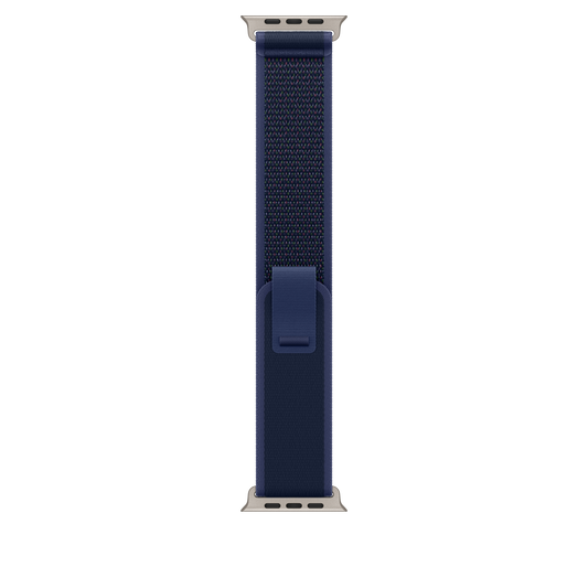49mm Blue Trail Loop - S/M - Natural Titanium Finish - iSTYLE BG