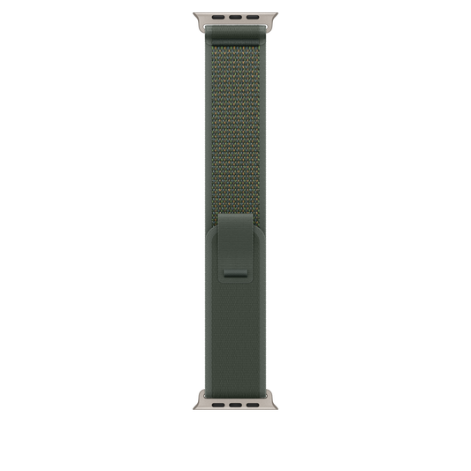 49mm Green Trail Loop - M/L - Natural Titanium Finish - iSTYLE BG