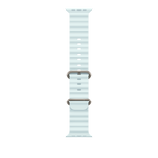 Каишка от Apple - 49 мм Ice Blue Ocean Band - Natural Titanium Finish - iSTYLE BG
