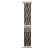 Каишка от Apple - 49 мм Natural Titanium Milanese Loop - Large - iSTYLE BG