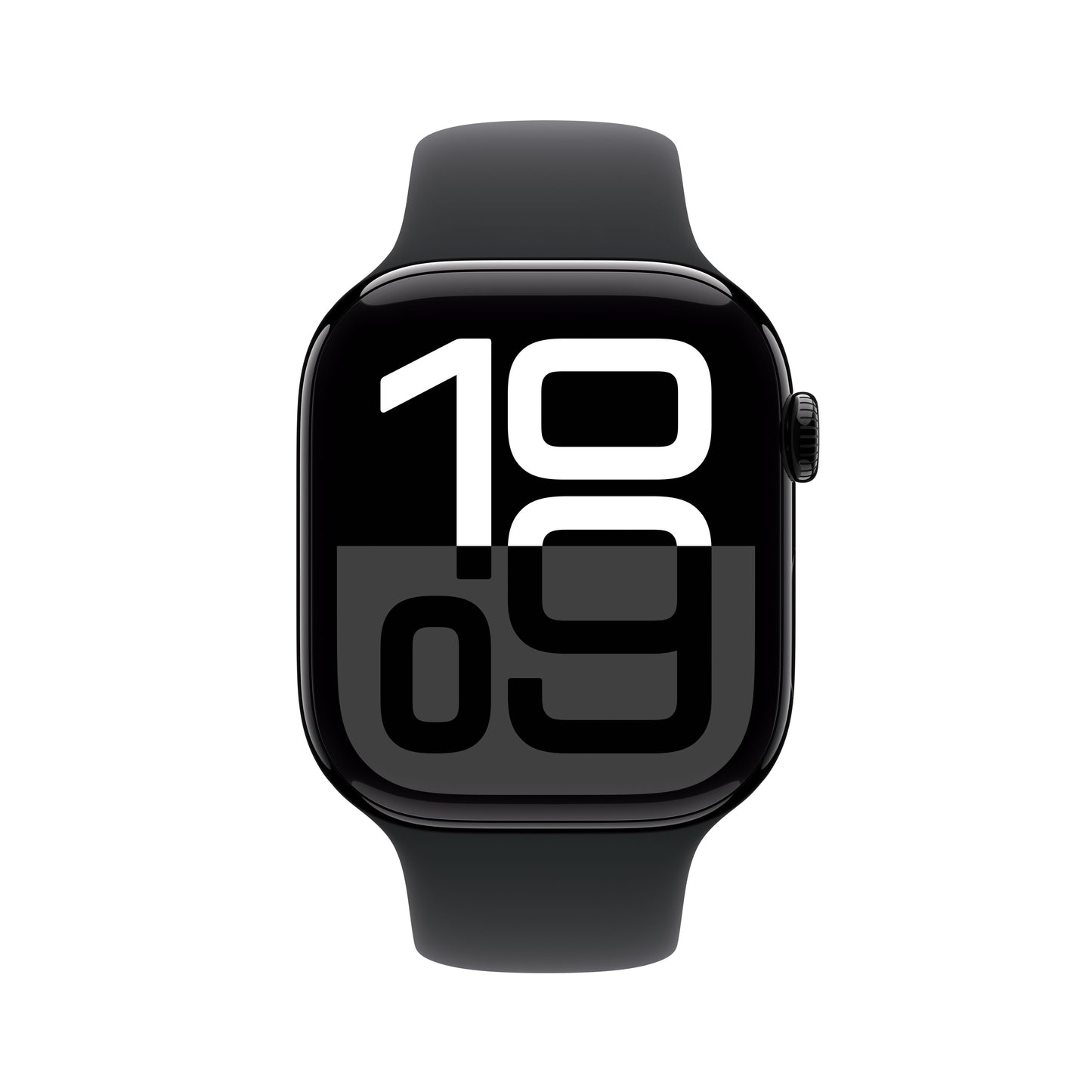 Apple Watch Series 10 GPS + Cellular 46mm Jet Black Aluminium Case with Black Sport Band - S/M - iSTYLE BG