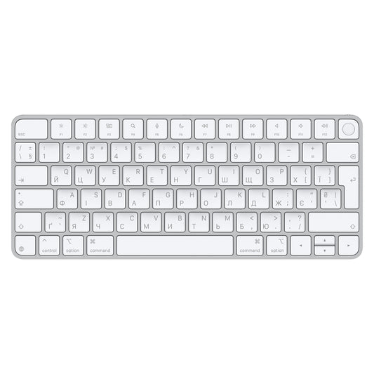 Magic Keyboard with Touch ID for Mac models with Apple silicon - Ukrainian - iSTYLE BG