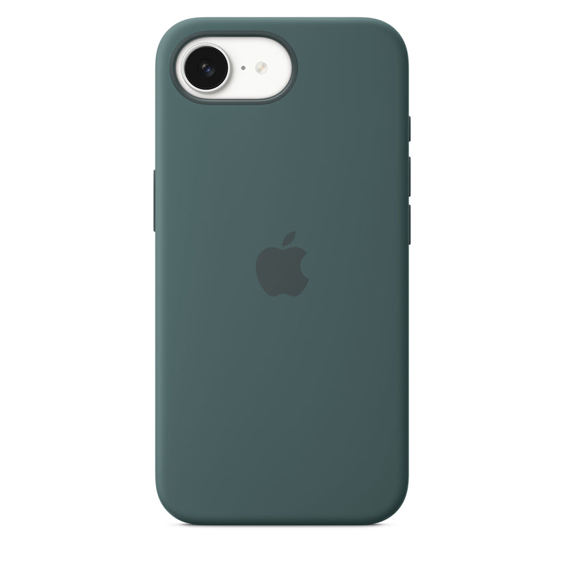 iPhone 16e Silicone Case – Lake Green - iSTYLE BG