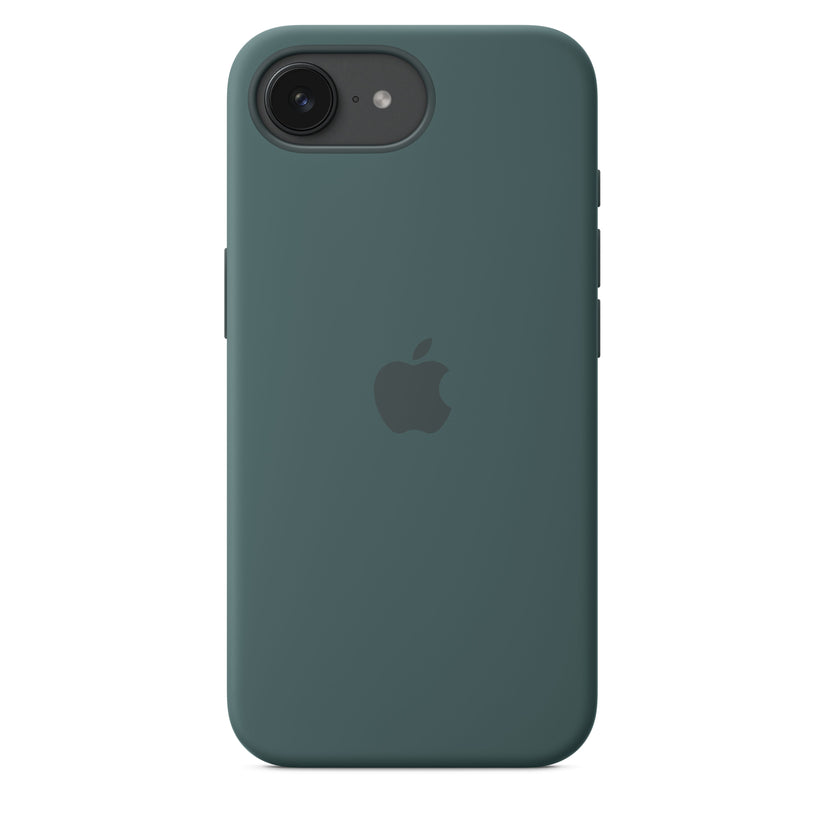 iPhone 16e Silicone Case – Lake Green - iSTYLE BG