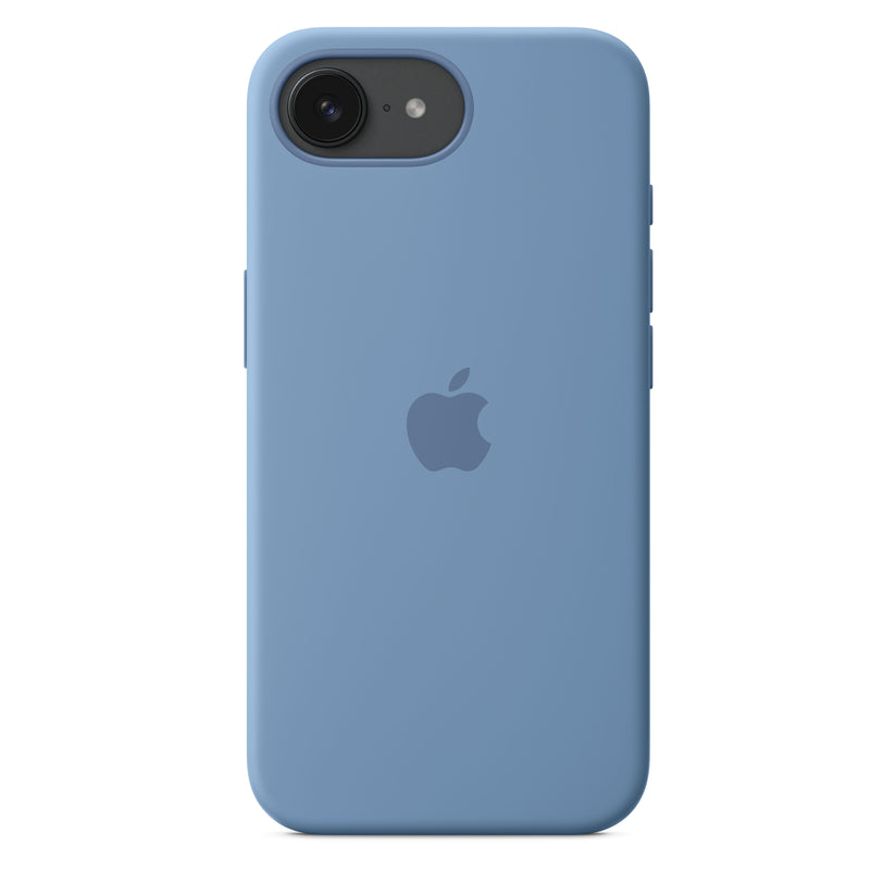 iPhone 16e Silicone Case – Winter Blue - iSTYLE BG