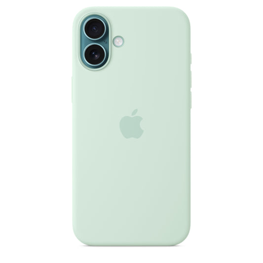 iPhone 16 Plus Silicone Case with MagSafe – Aquamarine - iSTYLE BG