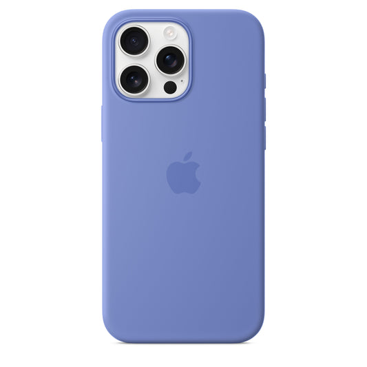 iPhone 16 Pro Max Silicone Case with MagSafe – Periwinkle - iSTYLE BG