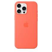iPhone 16 Pro Max Silicone Case with MagSafe – Tangerine - iSTYLE BG