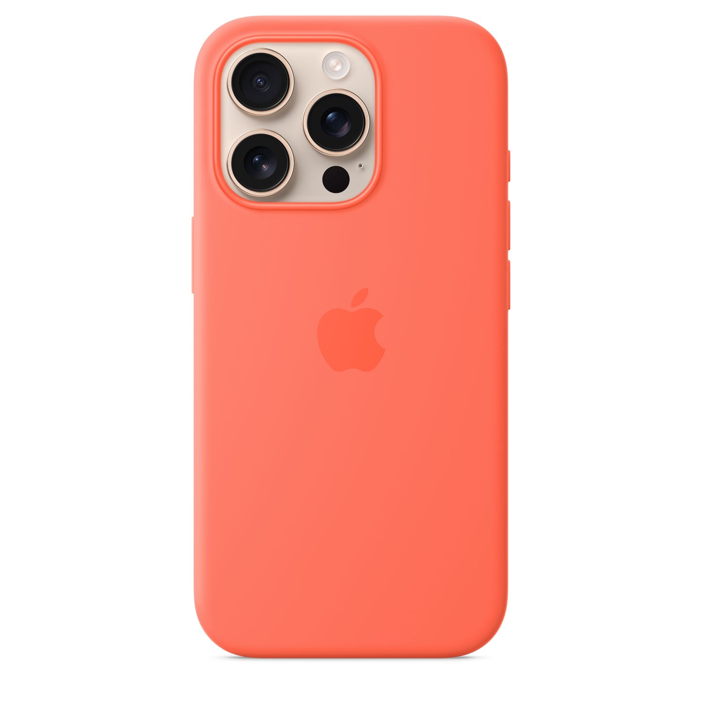 iPhone 16 Pro Silicone Case with MagSafe - Tangerine - iSTYLE BG