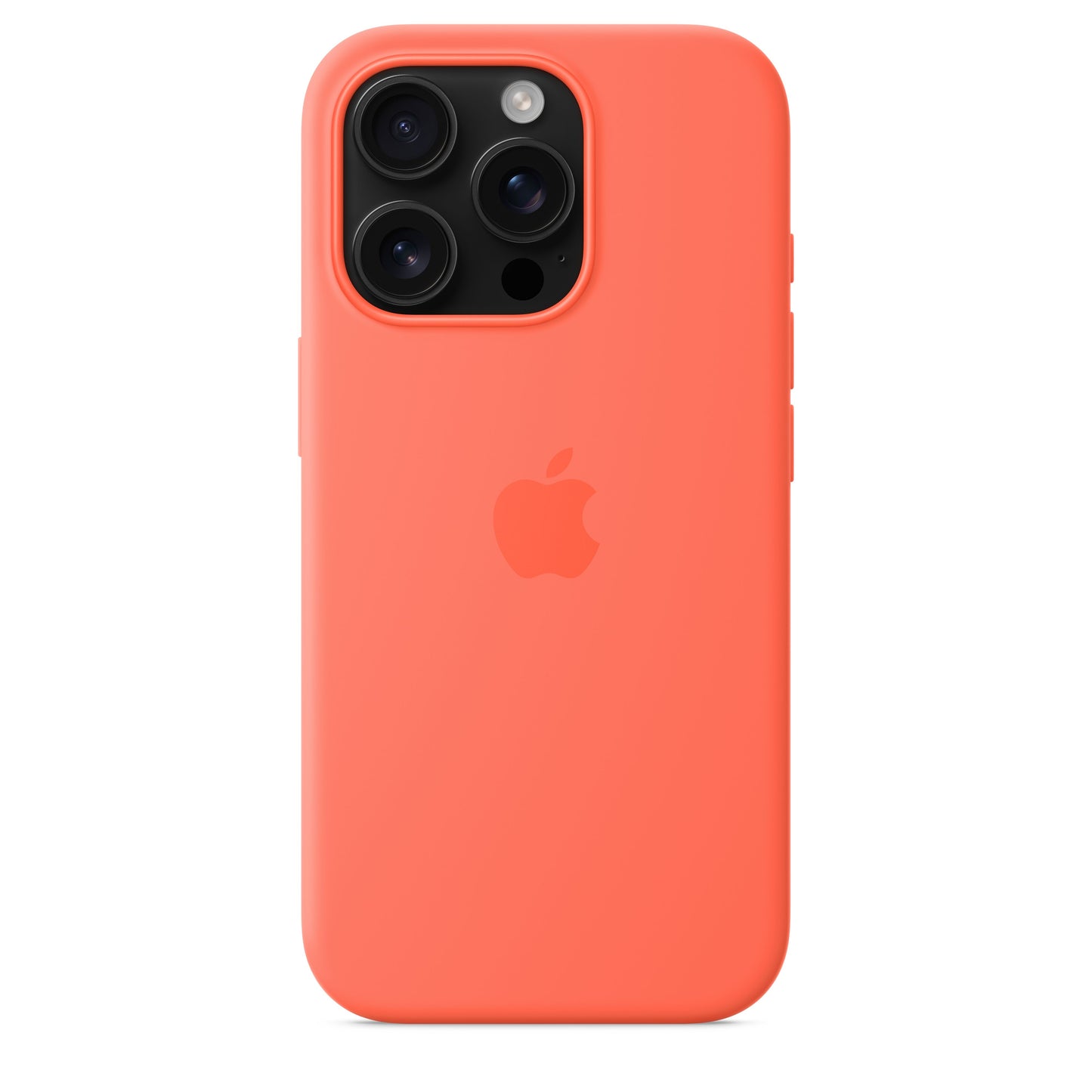 iPhone 16 Pro Silicone Case with MagSafe - Tangerine - iSTYLE BG