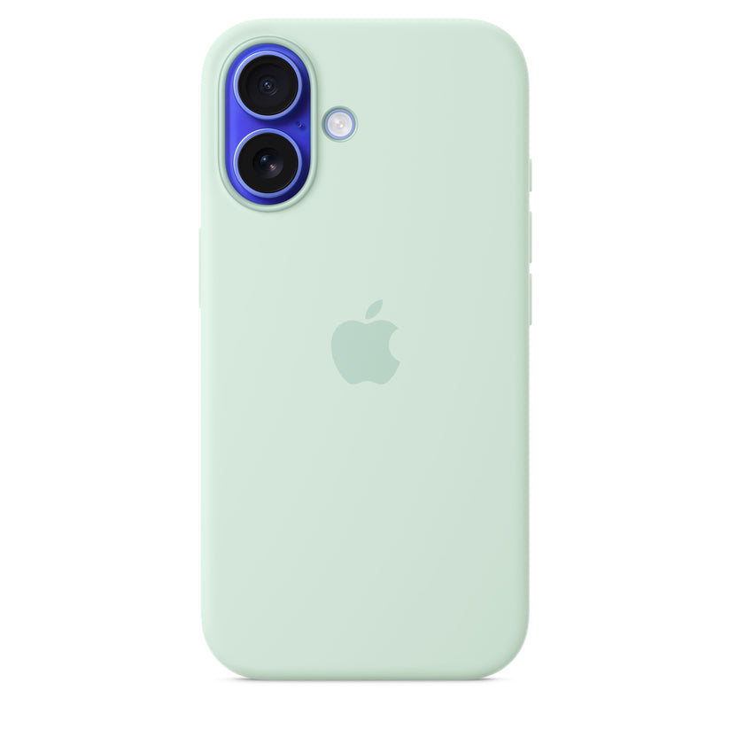 iPhone 16 Silicone Case with MagSafe – Aquamarine - iSTYLE BG