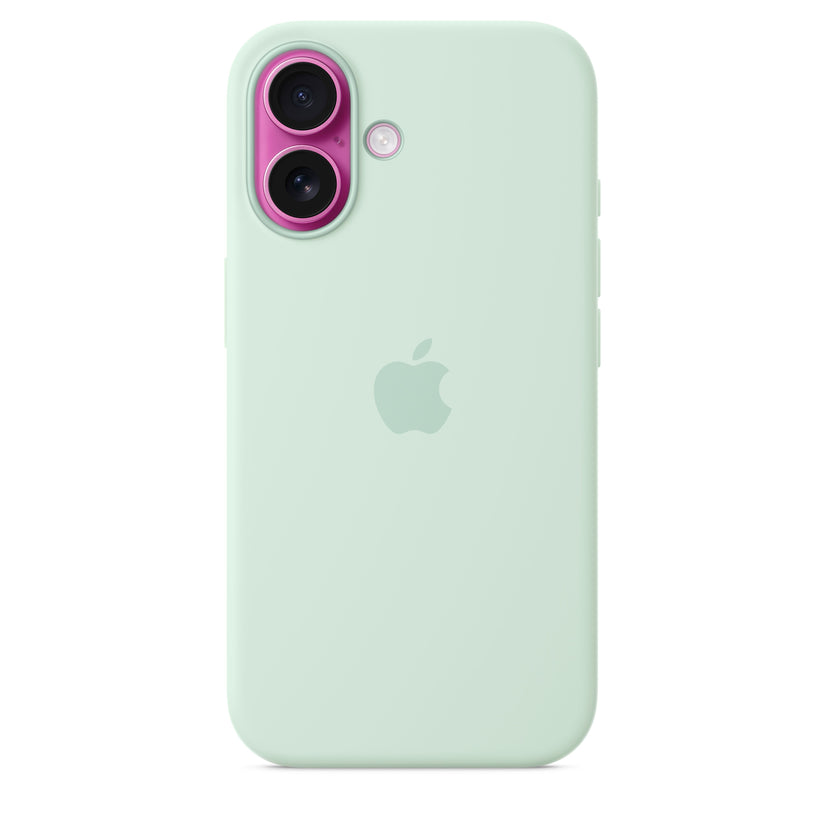iPhone 16 Silicone Case with MagSafe – Aquamarine - iSTYLE BG