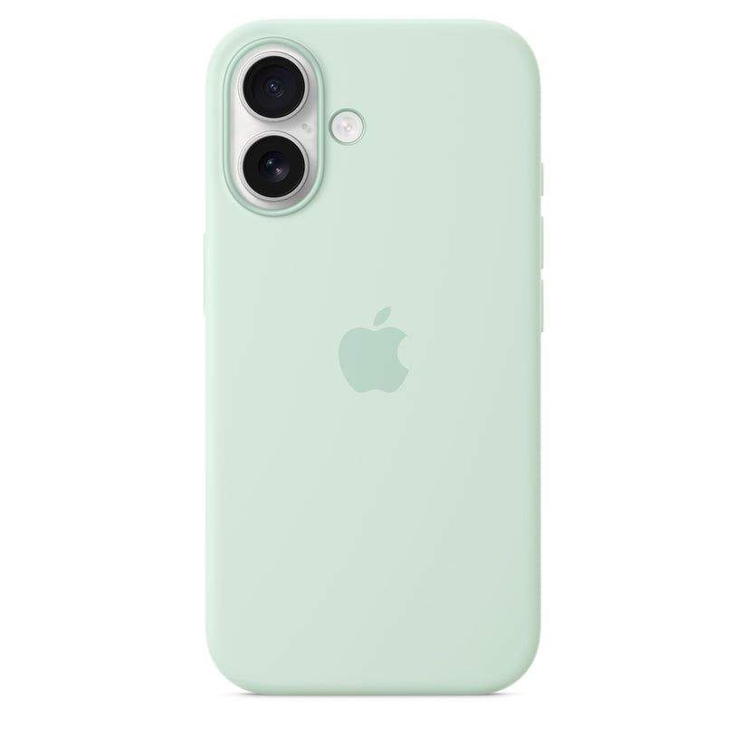 iPhone 16 Silicone Case with MagSafe – Aquamarine - iSTYLE BG