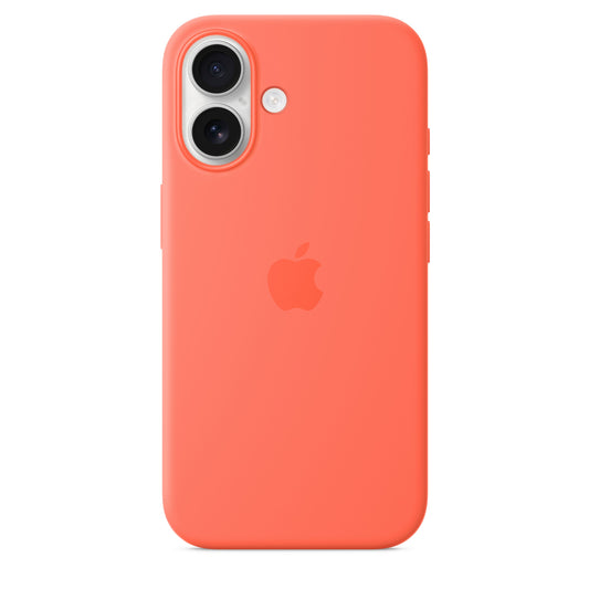 iPhone 16 Silicone Case with MagSafe – Tangerine - iSTYLE BG