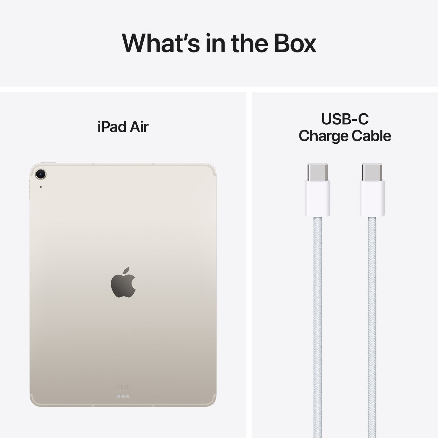 13-inch iPad Air Wi-Fi + Cellular 128GB - Starlight (M3) - iSTYLE BG