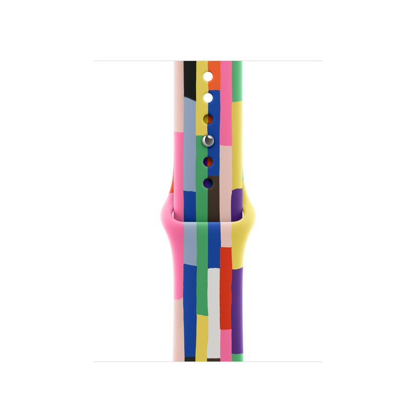 Каишка от Apple - 42 мм Pride Edition Sport Band - S/M - iSTYLE BG