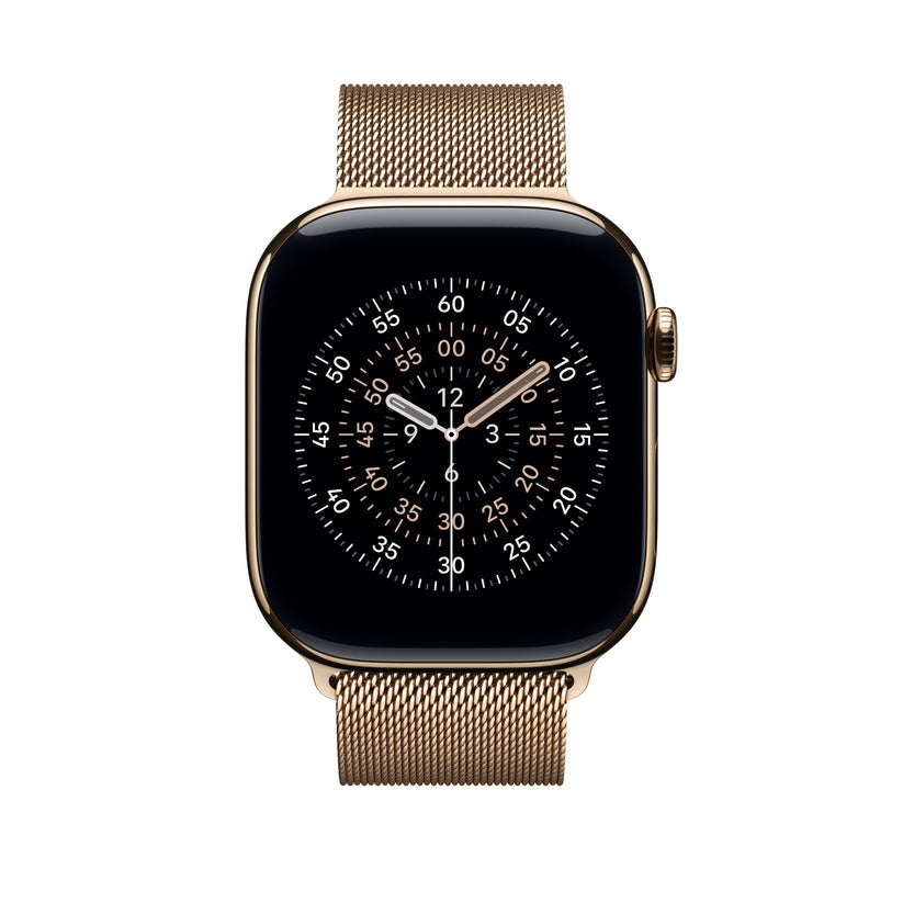46mm Gold Milanese Loop - M/L - iSTYLE BG